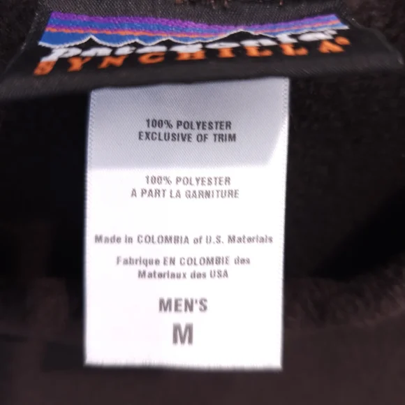 Patagonia Men's Black Sweater - Picture 7 of 8